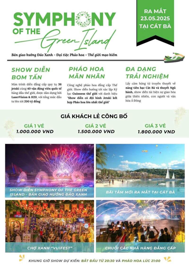 Cách Săn Voucher vé Show Jetski Cát Bà giá rẻ
