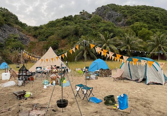 Teambuilding Cắm Trại Cát Bà: Hành trình gắn kết giữa biển đảo